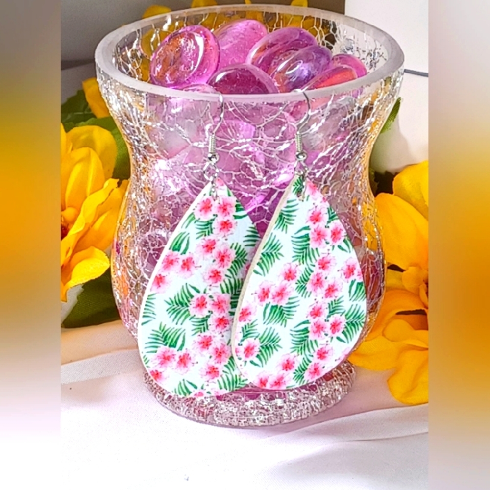 🔥 Summer🏖 trendy faux leather earings 🔥